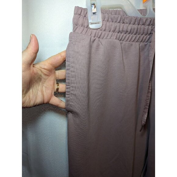 Puma Women's Size Small Dusty Purple Ankle Tight Joggers With Drawstring - Picture 2 of 16